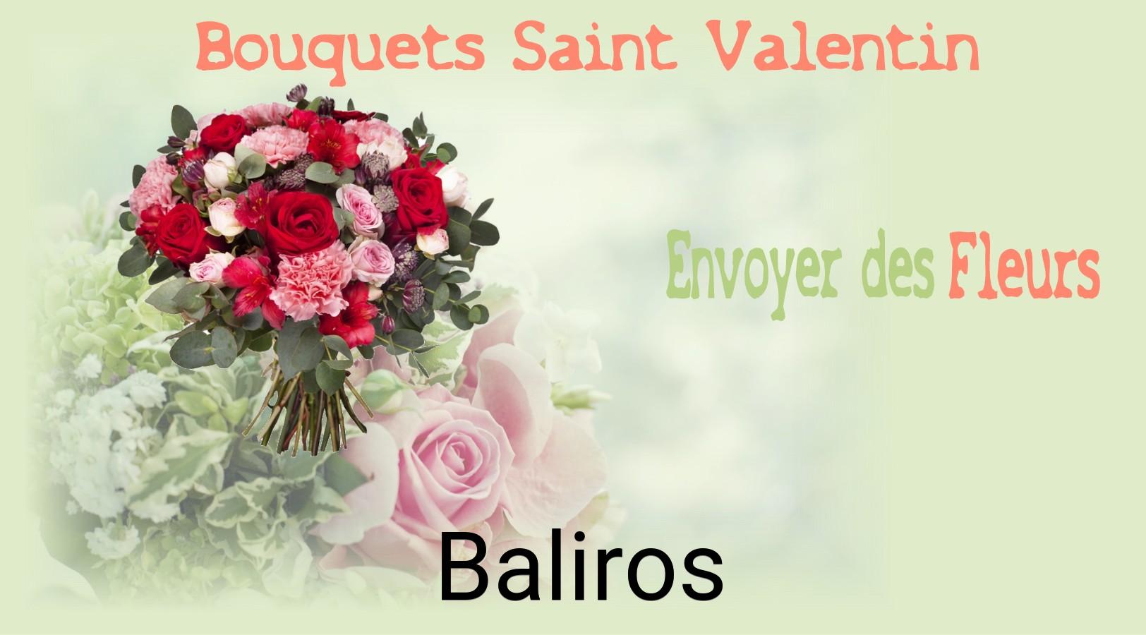 Roses de Saint-Valentin livrées à Baliros